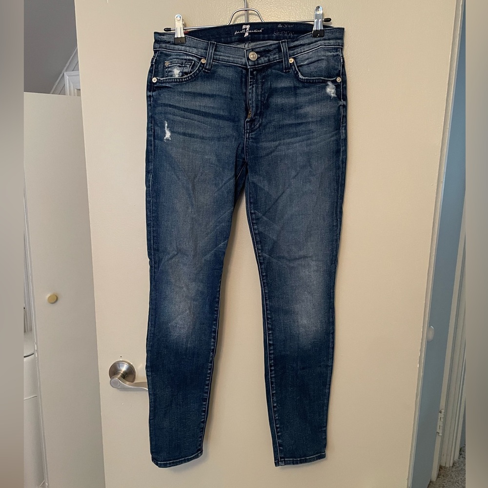 7 for All Mankind skinny jeans size 28